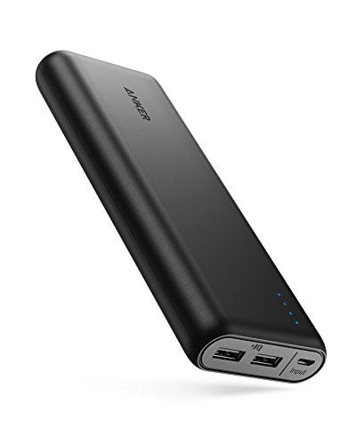 Anker PowerCore 20,100mAh Portable Charger Ultra High Capacity Power Bank with 4.8A Output and PowerIQ Technology, External Battery Pack for iPhone, iPad & Samsung Galaxy & More (Black)