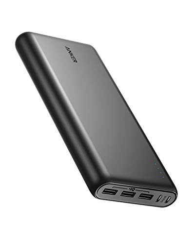 Anker PowerCore 26800 Portable Charger, 26800mAh External Battery with Dual Input Port and Double-Speed Recharging, 3 USB Ports for iPhone, iPad, Samsung Galaxy, Android and Other Smart Devices