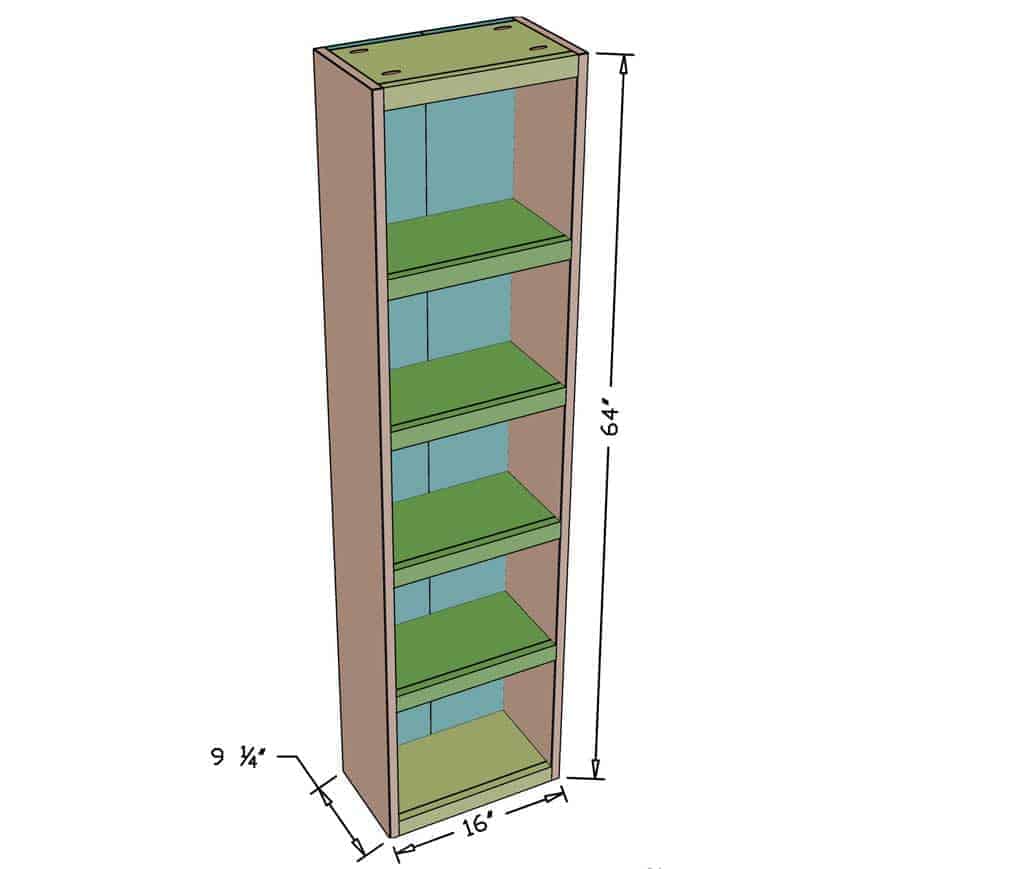 DIY bathroom floating shelf dimensions