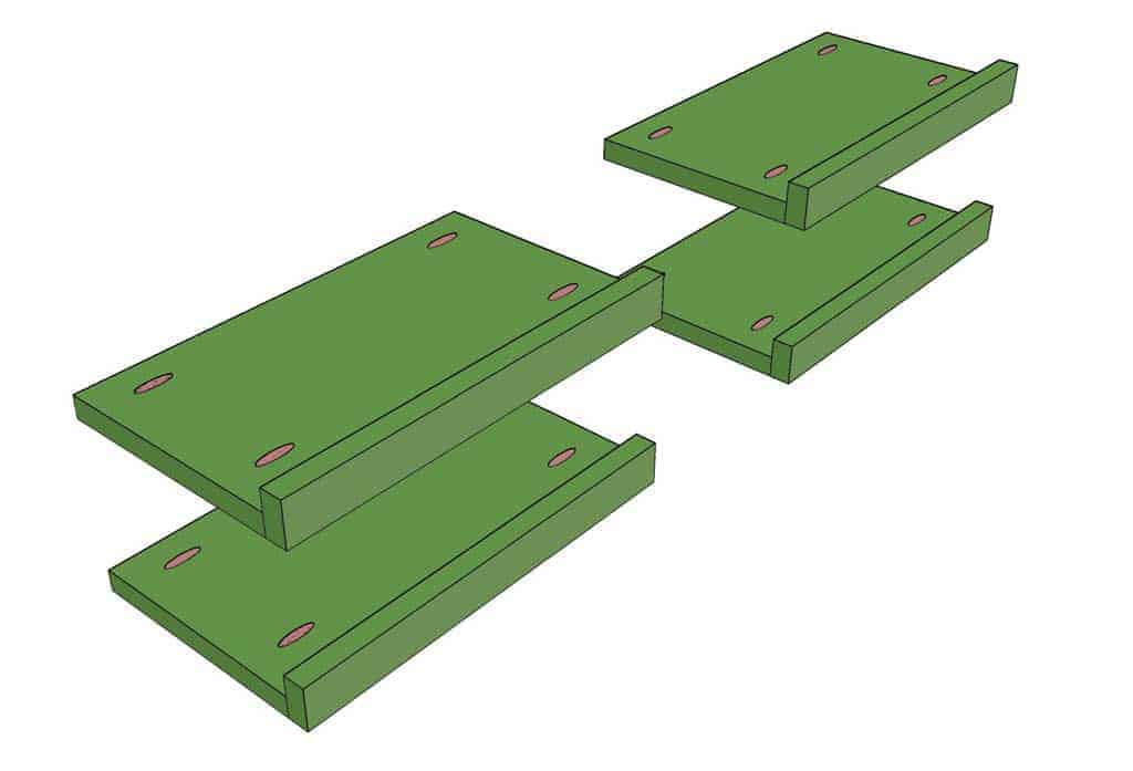 shelf boards for DIY bathroom floating shelf