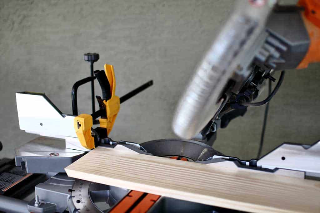 miter saw stop block