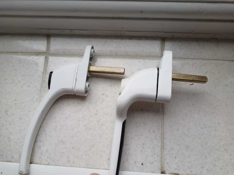 How To Unlock And Change A UPVC Window Handle - step 6