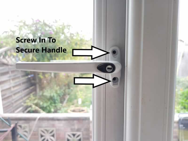 How To Unlock And Change A UPVC Window Handle - step 7