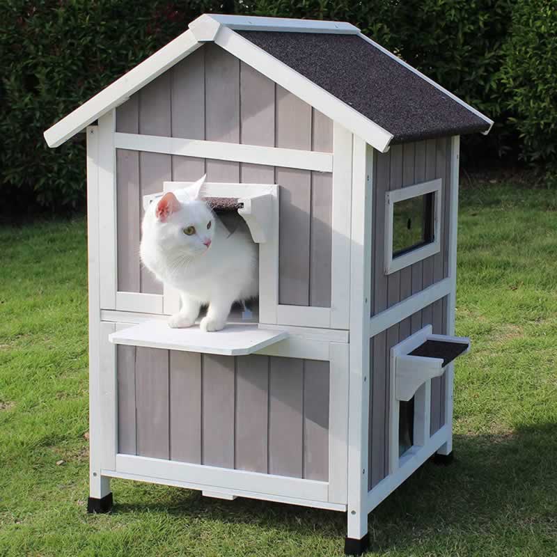 How to Build a House for Your Pet - cat house