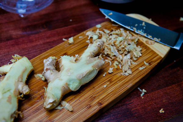 Peeled Ginger