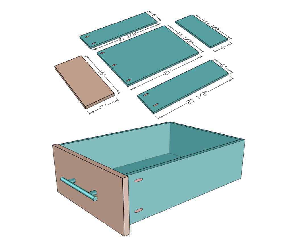 building a drawer box