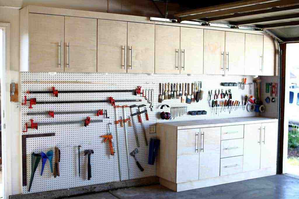 DIY Pegboard Wall