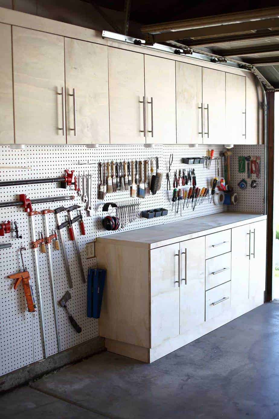 DIY Pegboard Wall