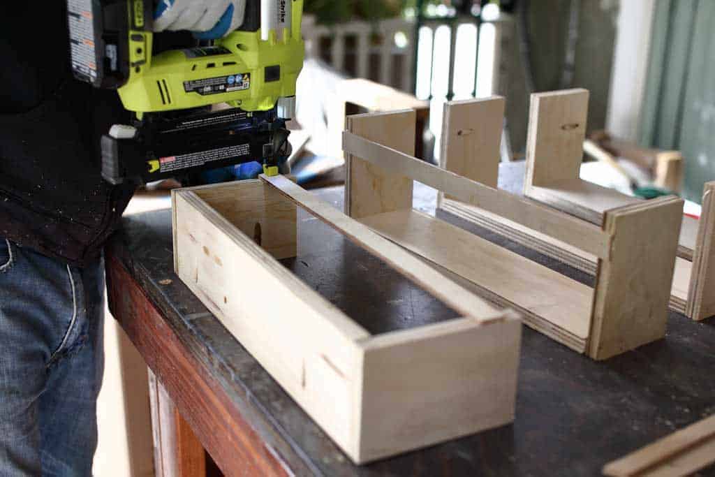 door cubbies for the cabinets