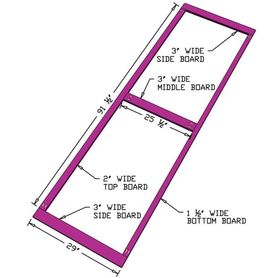 building a face frame of the cabinets