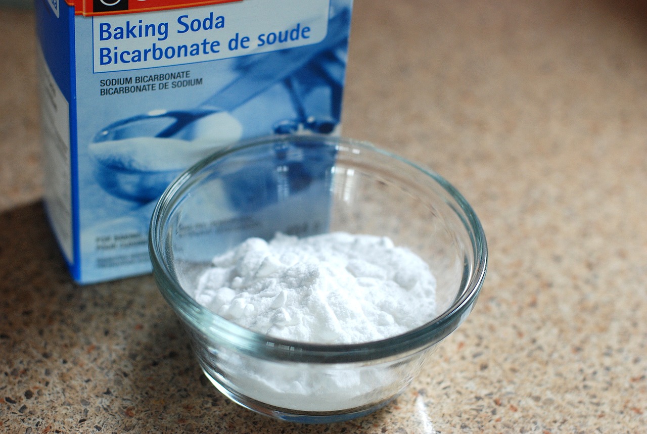 Baking soda and vinegar are a great option to break down clogs