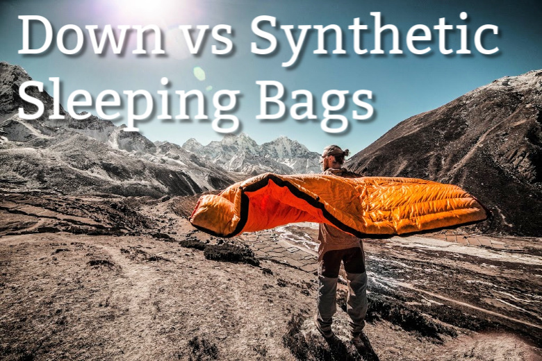 down vs synthetic sleeping bags