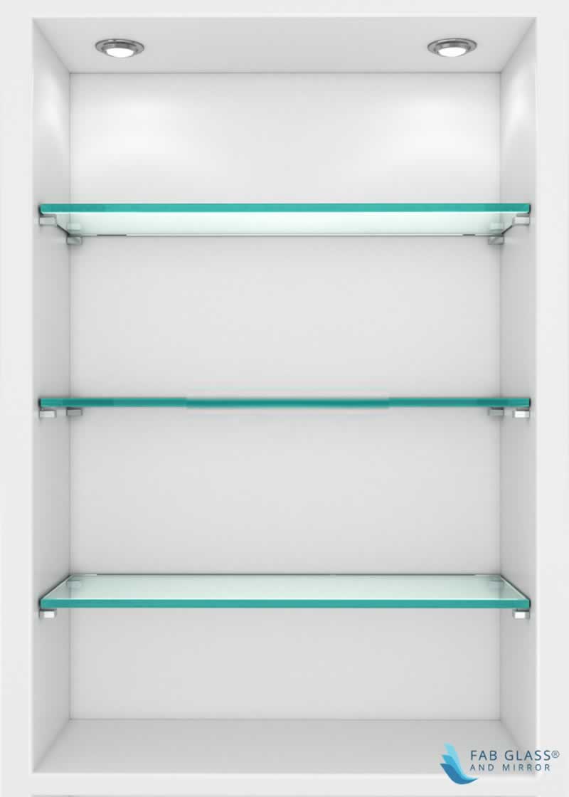 DIY Crafts to Install Glass Shelves for Glamorous Home Décor - pantry glass shelves