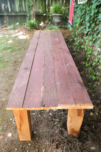 Weekday Projet: Make a Cedar Bench in Less Than 2 Hours