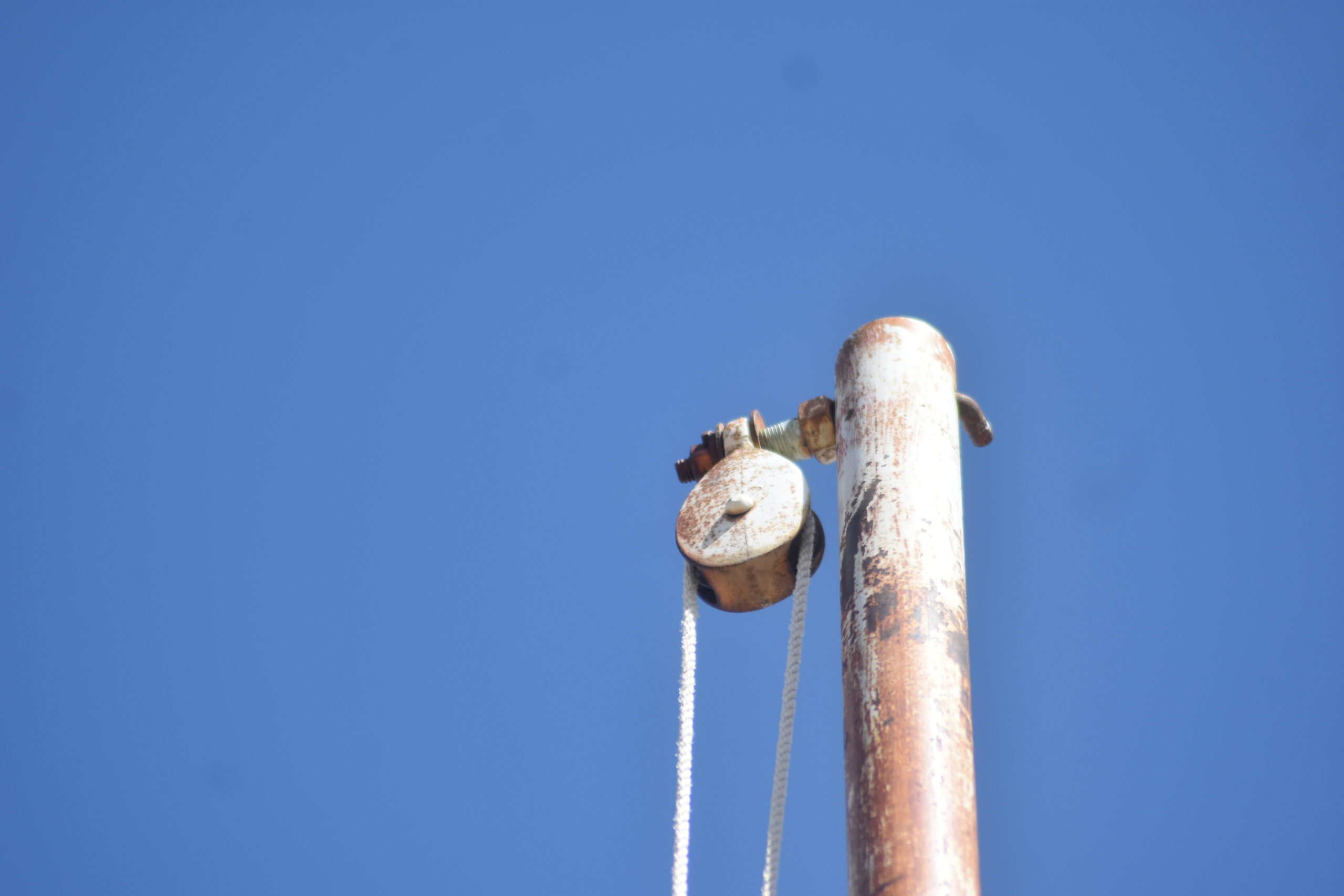 flagpole pulley