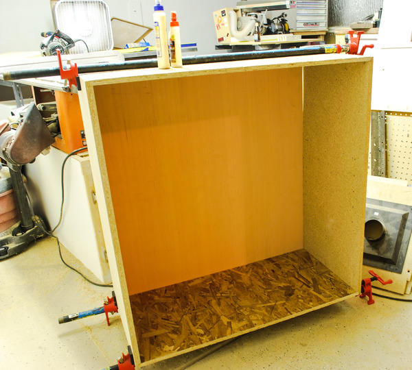 Glued-Up Cabinet Carcass