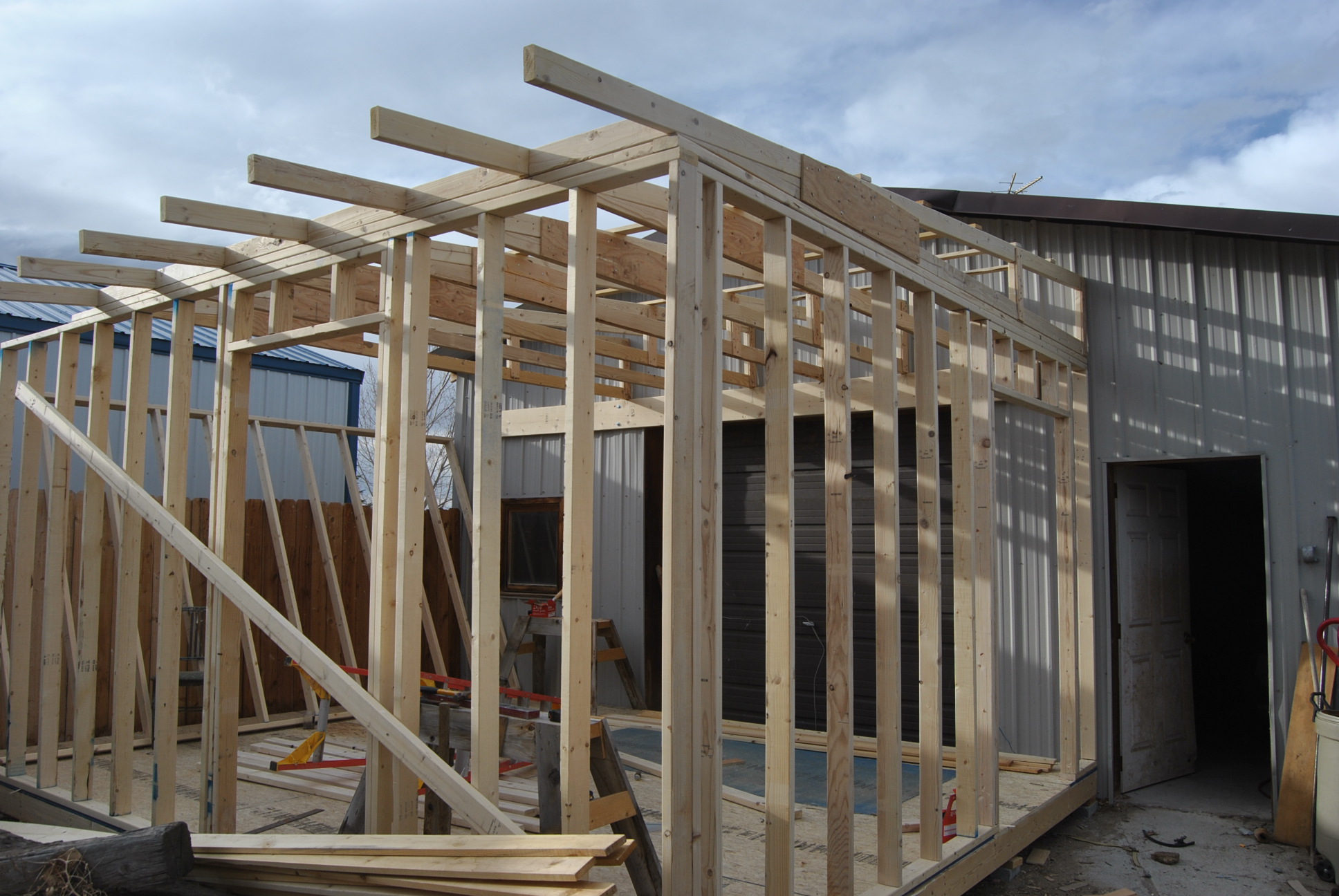 green house framing