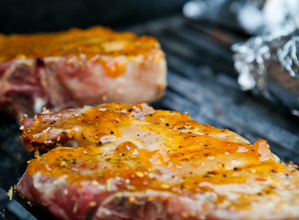 Apricot Glazed Pork Loin