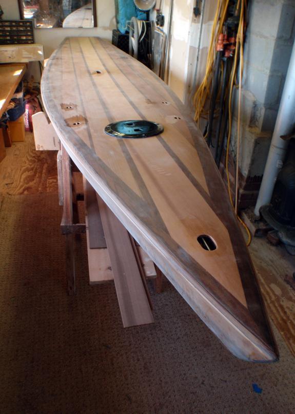 Sanded Paddleboard