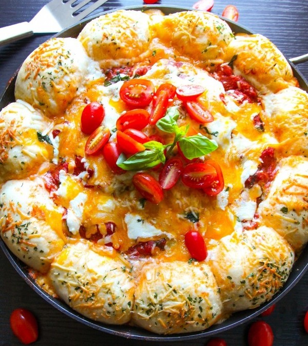 Cheesy Bread Spaghetti