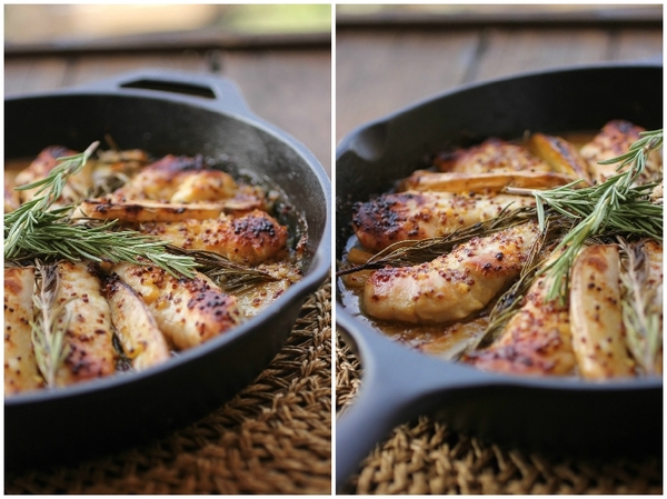 Honey Mustard Rosemary Chicken