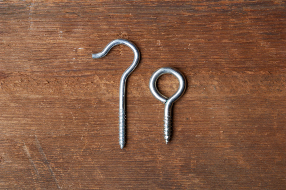 screw hooks