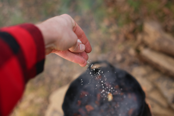 fireside sea salt and vinegar potatoes