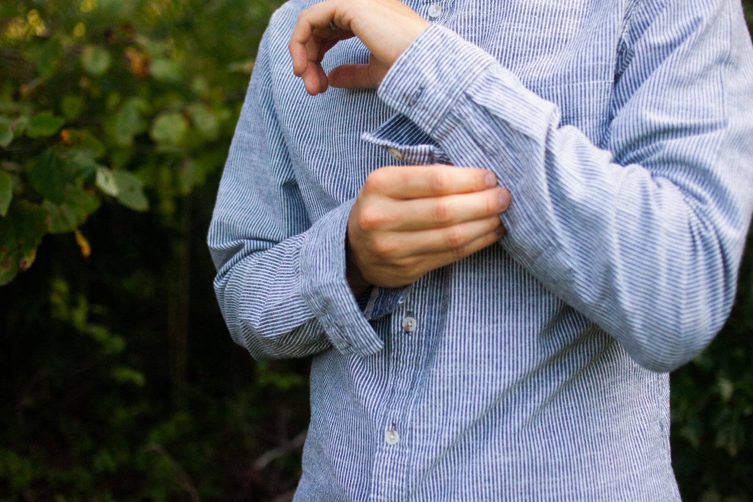 how to roll up sleeves on any shirt