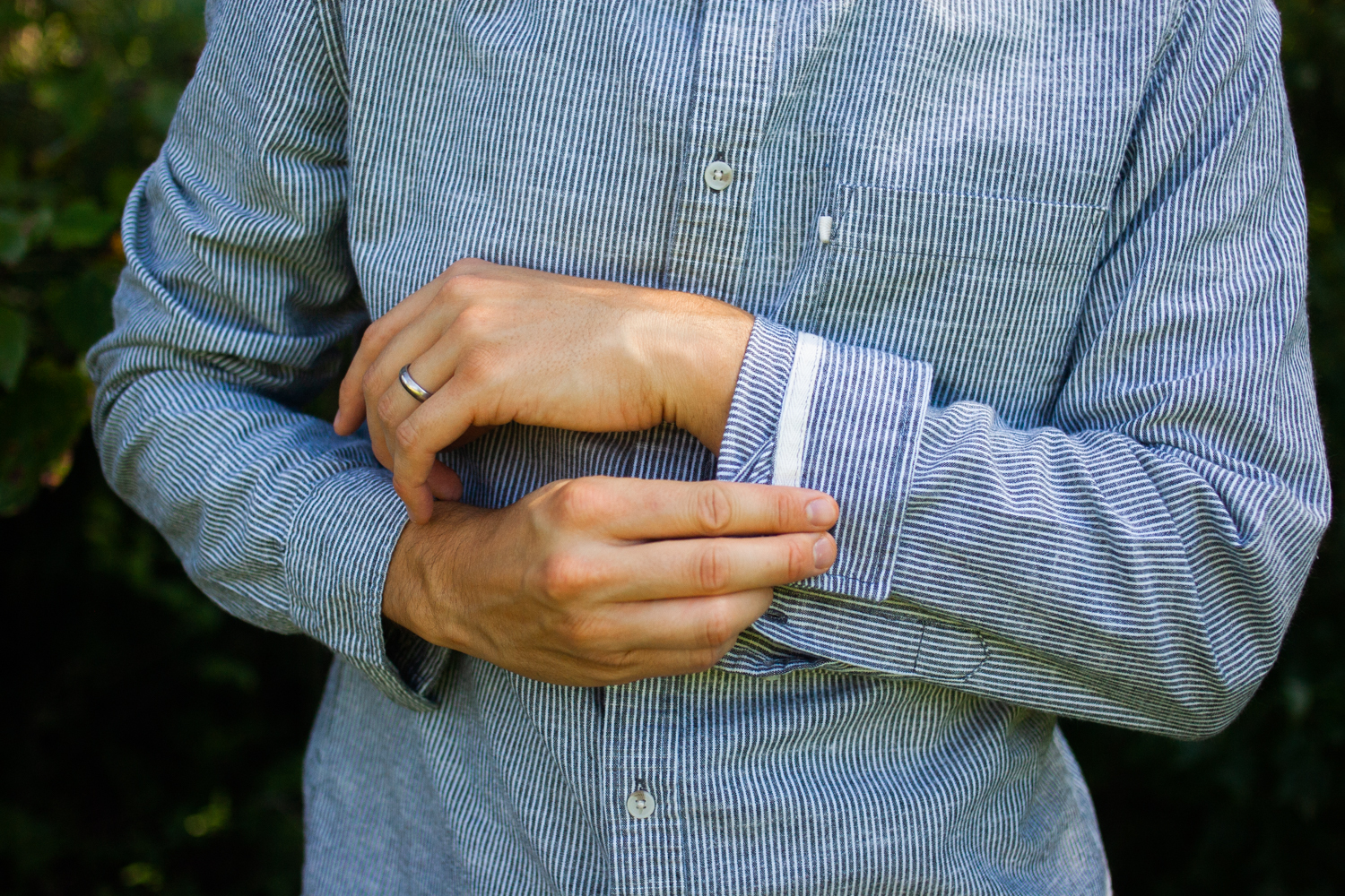 how to roll up sleeves on any shirt