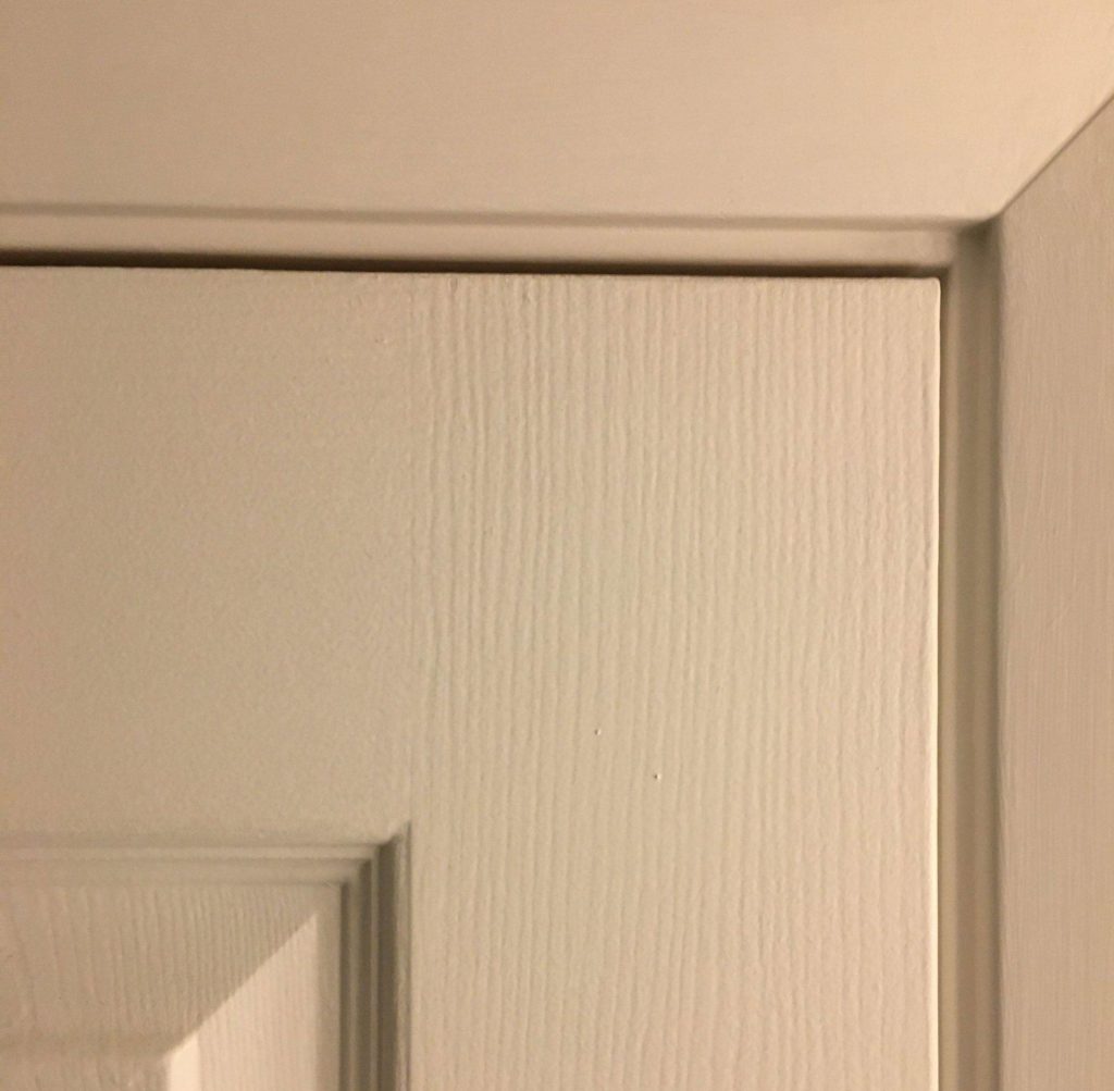 door properly fit to frame