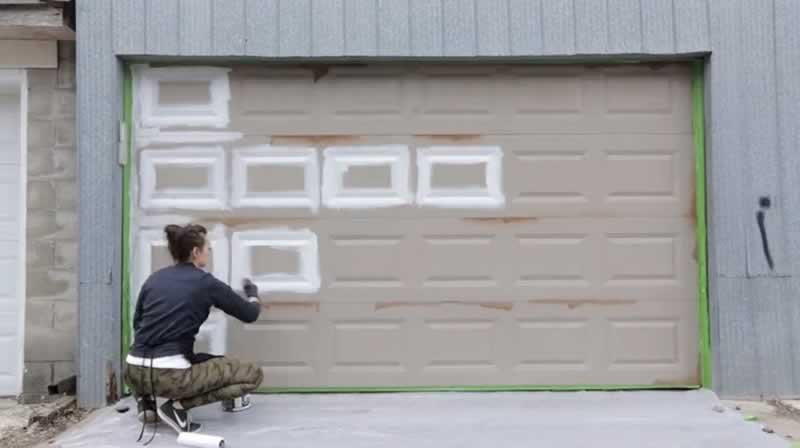 Important Things to Consider When Repainting Your Garage Door - trim