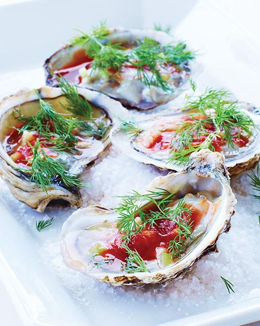 Grilled Oysters