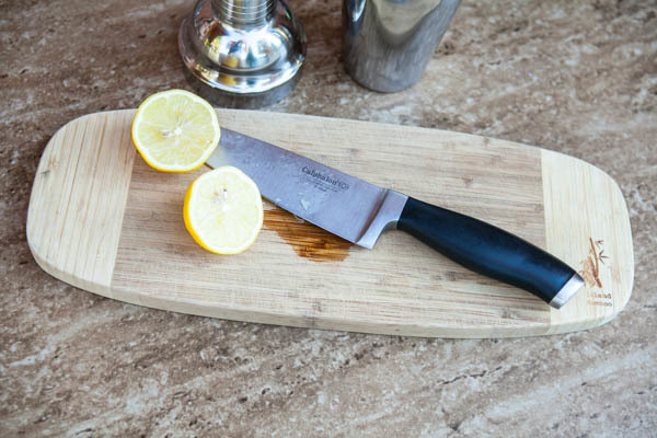 Knife and Cutting Board