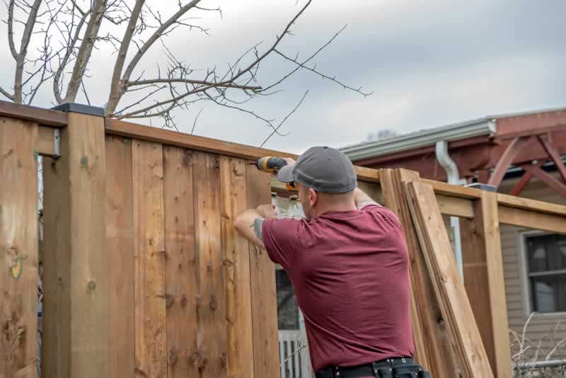 building a fence